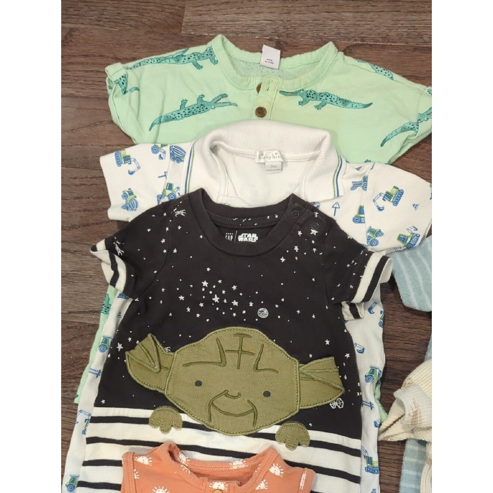 Baby Boys 9 Month Summer Bundle 18 Pieces - Picture 7 of 7